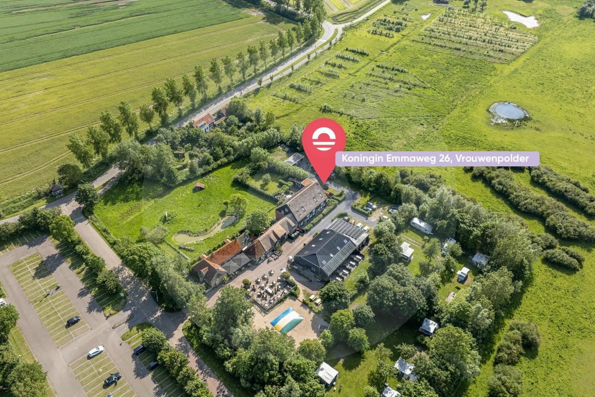 Vakantiewoning - Kon. Emmaweg 26 | Vrouwenpolder 'Uitspanning Oranjezon' Zewnętrze zdjęcie